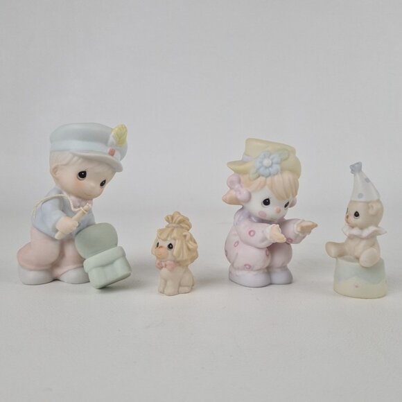 2 Precious Moments Sammy's Circus "Jordan" 529168 + Jennifer Figurine Set - Picture 1 of 4